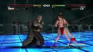 doa 5 fight spectating high skill Mai Shiranui