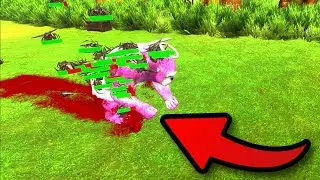 DEADLY Swarm Is Coming!!! Can These Units Escape To Safety?! - Animal Revolt Battle Simulator