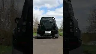 WARNING 🚨 V8 Defender with MILTEK EXHAUST