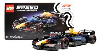 LEGO Speed Champions Oracle Red Bull Racing RB20 F1 Race Car 77243 - Build