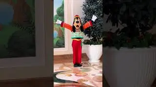 Taichi & Goofy: Make it a Good Morning (Hotel Recreation) @HKDisneylandResort  #shorts