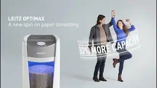 Leitz IQ OptiMax Office Paper Shredder P5 - Product Video (EN)
