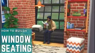 Functional Window Seat Tutorial | Step by step guide in The Sims 4 | Base Game Friendly 🍁