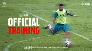 OFFICIAL TRAINING - AGAINST DEWA UNITED