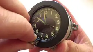117 Chs USSR Russian Soviet Military Tank Panel Clock 5 Days #95481