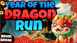 🐲 Dragon Run 🐲 | Fitness Run | Brain Break | Mini-Games | GoNoodle Inspired