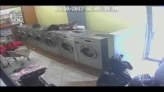 Cops search for clothes-stealing laundromat thieves