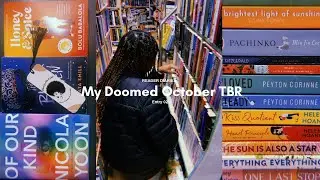 The Reader Diaries Entry #2: My Doomed October TBR