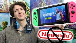 Nintendo Hater Plays Fortnite On Switch