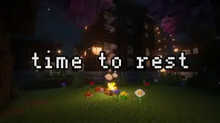 no more thoughts tonight&hellip; (minecraft music & gentle rain)