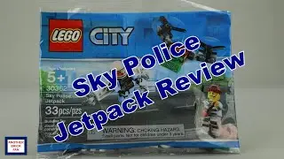 LEGO Polybag Sky Police Jetpack review set 30362