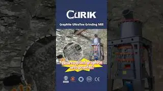 Graphite Ultrafine Powder Grinding Mill Machine From China Mineral Equipment #mineral  #machine