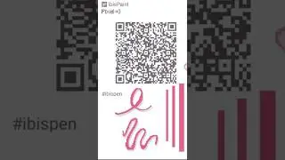 ibispaint brushes qr code (not mine!!) #art #ibispaint #ibispaintx #digitalart #drawing #artist #fyp