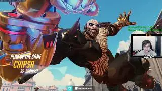 P. FUSION CHIPSA PRO DOOMFIST! 39 ELIMS! [ OVERWATCH SEASON 20 TOP 500 ]