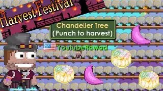 Harvesting 1000 Chandelier Trees- Harvest Festival- Growtopia