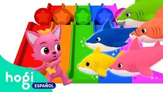 &iexcl;Vamos a Deslizarnos por el Toboganes de Arco&iacute;ris! | Colores para ni&ntilde;os | Hogi en espa&ntilde;ol