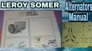 LEROY SOMER Alternators Manual