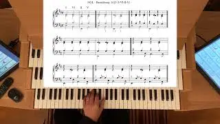 Orgelspiel im Gottesdienst: Neue Geistliche Lieder (NGL) - Vorspiel und Begleitsatz