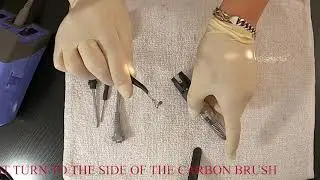THAY CHỔI THAN KUPA UP200-REPLACING THE CARBON BRUSH KUPA UP200