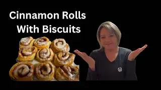Вкусные булочки с корицей и консервированным печеньем! Так просто!