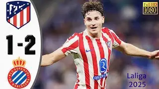 Espanyol 2-1 Atletico Madrid 🔥 | Laliga 2025-26 | Extended Highlights