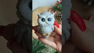 Grey Owl 🦉 #soap #soapmaking #shorts