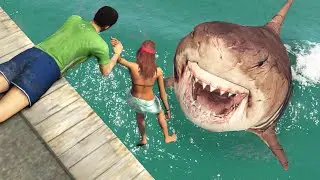 GTA 5 Epic ragdoll Fails 136