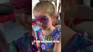 Magic Mirror Moment #diy #facepainting #mardigrasmask Let&rsquo;s Go Ya&rsquo;ll!!!!!&trade;