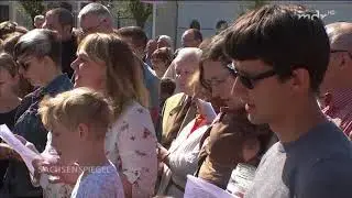 Nach Belagerung durch Besucher des Schild- und Schwert-Festivals ist in Ostritz wieder Ruhe