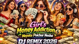 Girl&rsquo;s Money Addiction 💰 | Meyata Poichar Nesha | DJ Remix 2026