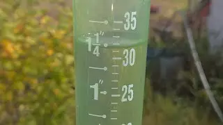 Наконец-то у нас появился дождь, замена водоразборного гидранта