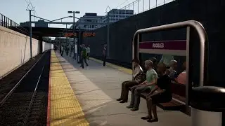Train Sim World 2 - Rush Hour | Boston Sprinter - 10 Minutes of MBTA Trains at Ruggles Station