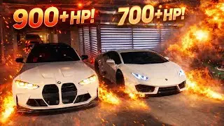 RIDE ALONG IN CRAZY M3 COMP AND LAMBORGHINI HURACAN!! |VLOG 03|