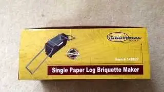 Single Paper Log Maker
