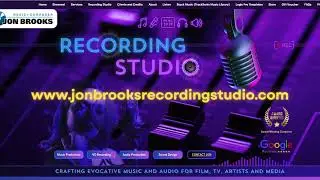 Introducing: www.jonbrooksrecordingstudio.com