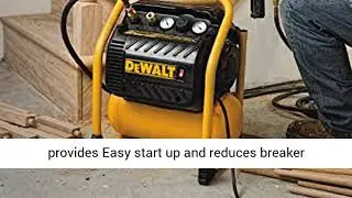 DEWALT Air Compressor for Trim, 200 PSI Max, Quiet Operation DWFP55130