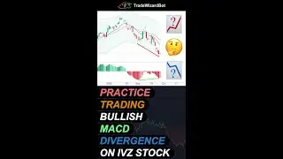 Learn to trade bullish MACD divergence on IVZ stock #macd #divergence #trading