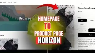 Shopify HOMEPAGE Redirect To PRODUCT Page HORIZON Theme (Best Method)