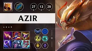 Azir ARAM - EUW Diamond Patch 25.17