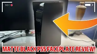 The $50 Matte Black PlayStation 5 Faceplate Review! This Looks Absolutely Beautiful!