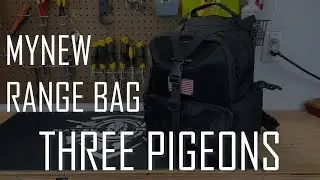 MY NEW RANGE BACK PACK!! Three Pigeons Tactical Range Back Pack!