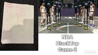 NBA 2K 25 Black top Day 3 VS All time Warriors