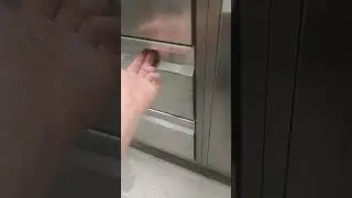 Remove drawer and reinstall from industrial counter fridge. drip tray installation
