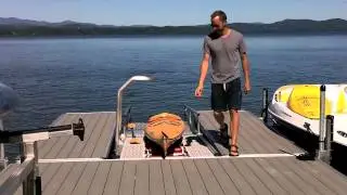 Kayak and Canoe Launch Dock by The Dock Doctors
