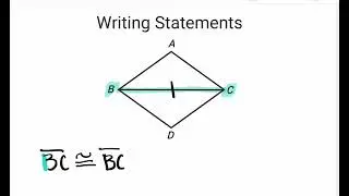 Writing Congruency Statements Reflexive Property tgb