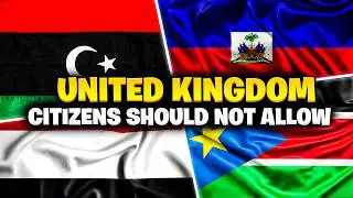 Discover The 10 Countries No UK Citizen Is Allowed To Visit! | Travel Diaries