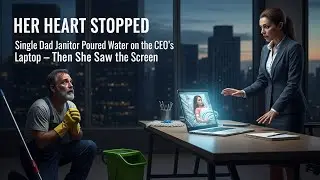 Single Dad Janitor Poured Water on the CEO&rsquo;s Laptop &mdash; Then She Saw the Screen