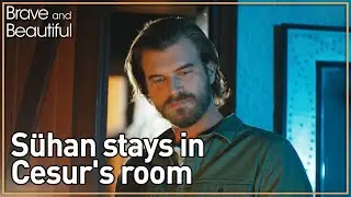S&uuml;han stays in Cesur's room - Brave and Beautiful in Hindi | Cesur ve Guzel
