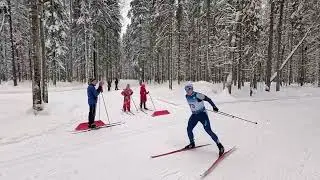 Лыжные гонки. Лыжная прогулка.  Лыжня России. 08.02.2025.