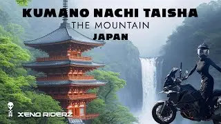 EPIC Motorcycle Climb to Japan&rsquo;s Sacred Waterfall! Cherry Blossom Season KTM Super Adventure 1290 S